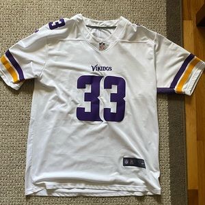 Minnesota Vikings Dalvin Cook White Jersey Men's Large